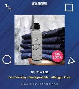 %laundry sepatu Produk terbaru! Pineleaf Denim Wash sabun premium untuk bahan jeans